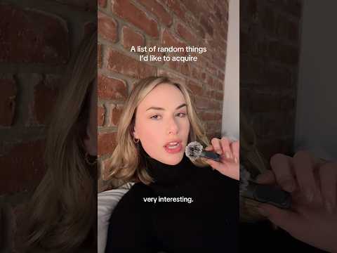 Things I D Like To Acquire 