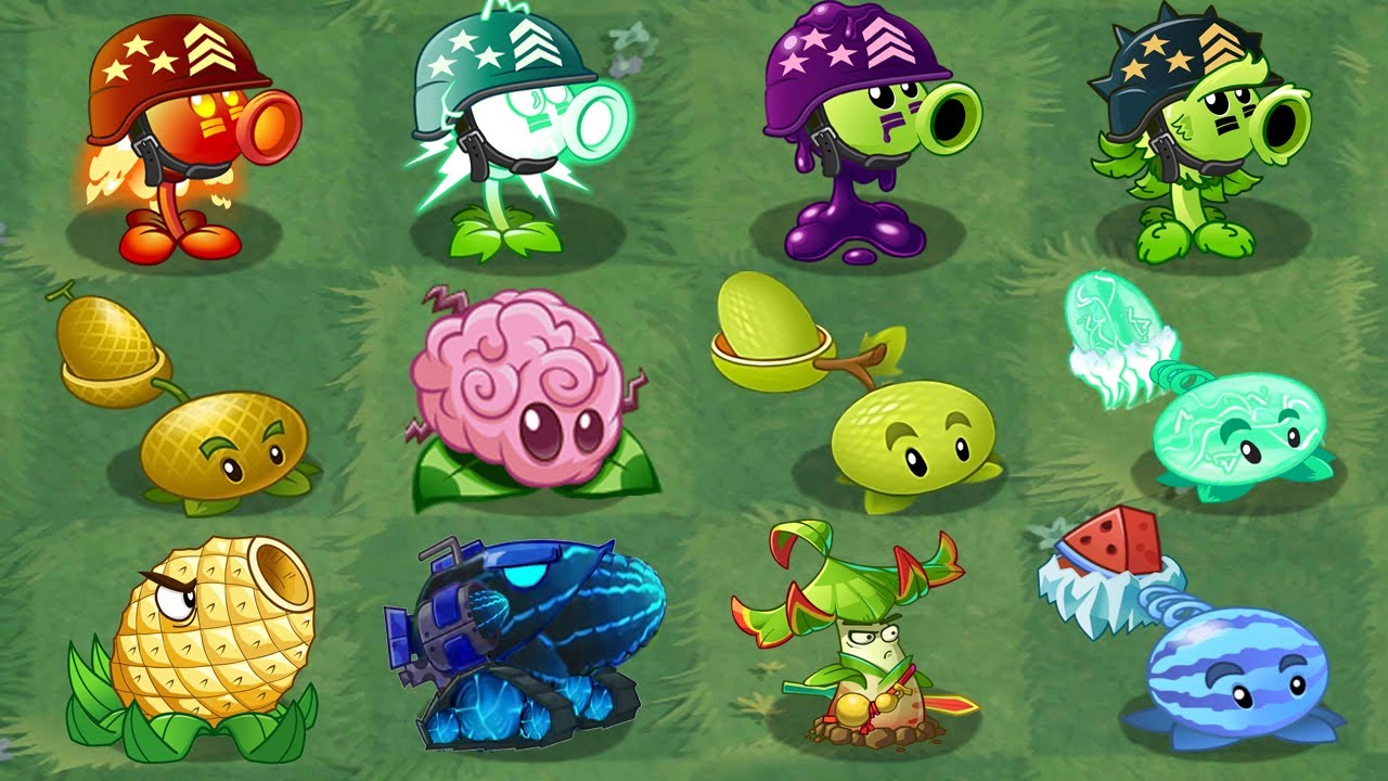 Every Premium Plants Max Power Up Vs PvZ 2 Zombies #2 – Who Wins ...