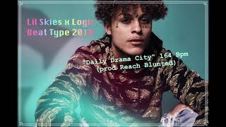 Free Lil Skies X Logic Beat Type 2018 - Daily Drama City 164 Bpm Prod Reach Blunted