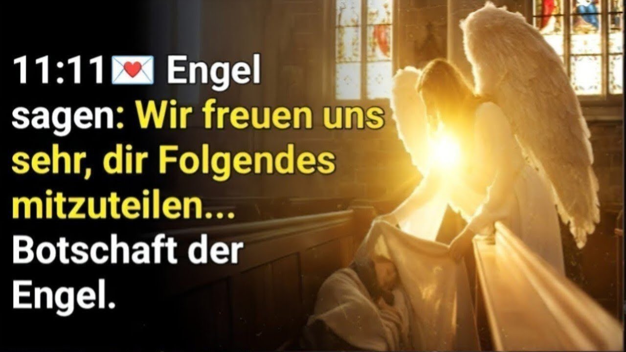 11:11💌Engel sagen: Jemand wird sich melden... Engelsbotschaft. Gottes Wunder heute.