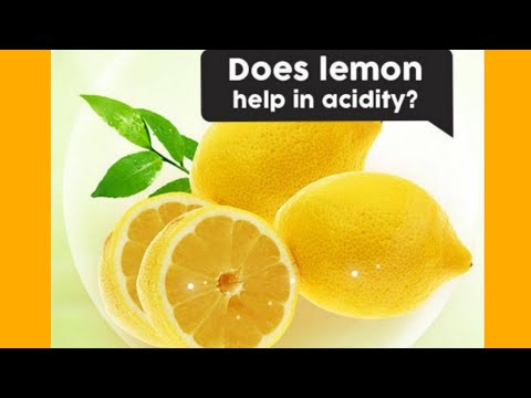 Do Lemons Cause Acid reflux