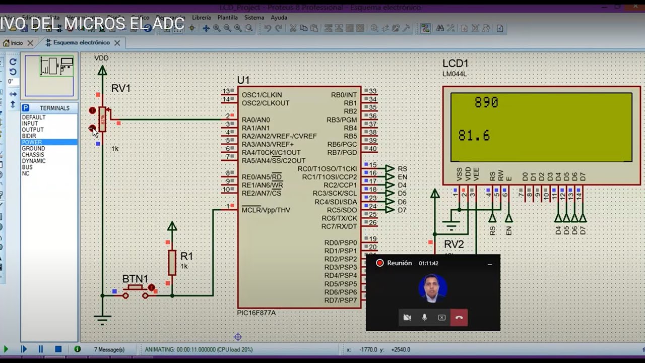 CLASE EN VIVO DEL MICROS EL ADC
