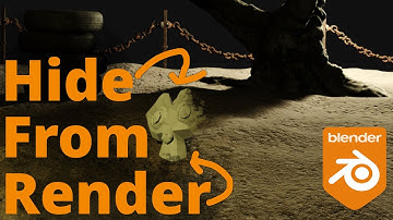 Blender - Hide Object in Render
