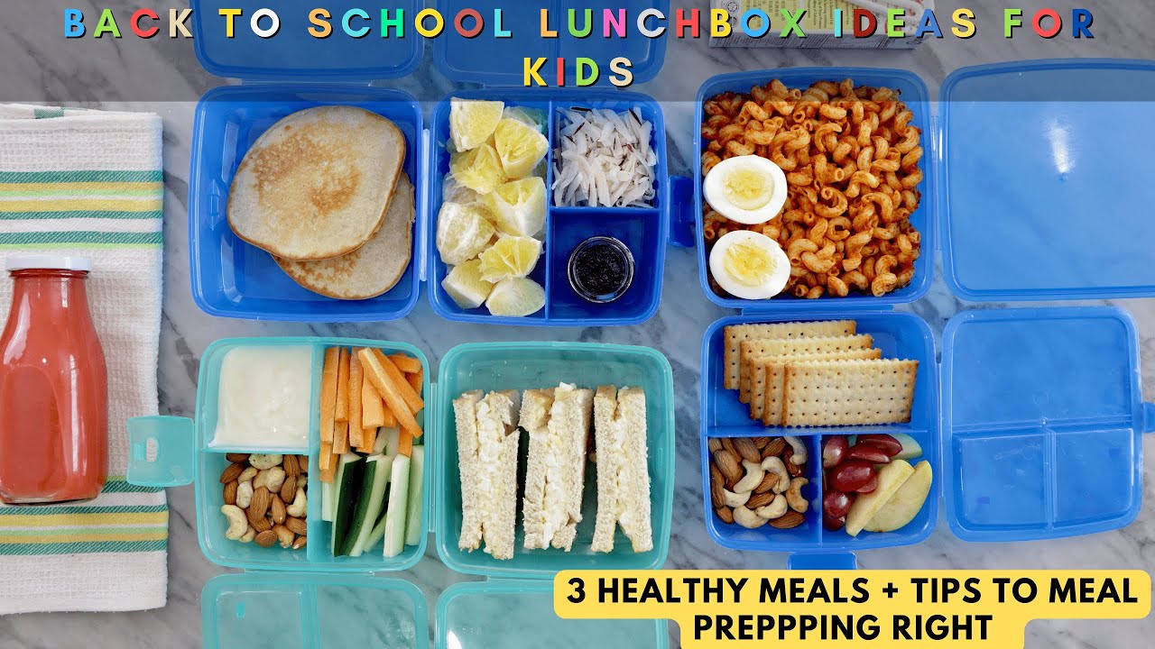 Back to school lunch tips and recipes for parents to prep like a