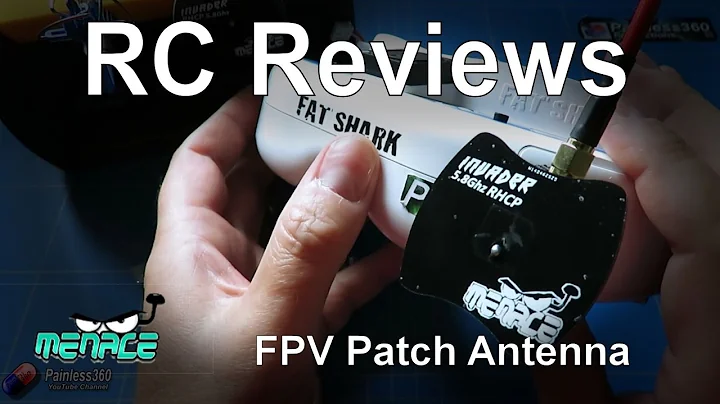 RC Reviews: Nice 6.5db Patch Antenna here in the UK (from MenaceRC)