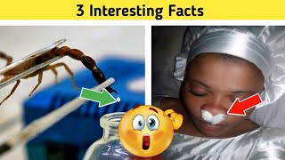 3 interesting facts 😨 | amazing facts | @10BillionFacts #factsvideo #factshorts #shorts