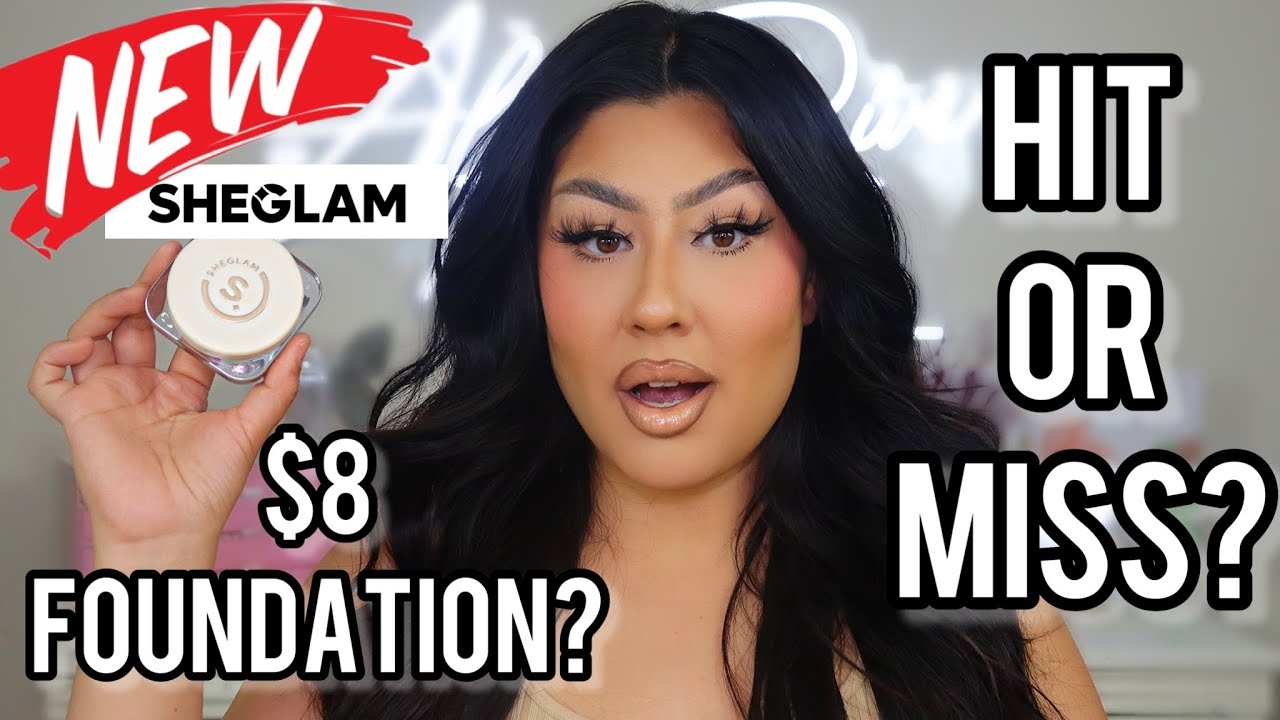 NEW!! SHEGLAM SKINFLUENCER FOUNDATION BALM *TRY ON AND REVIEW* Alma