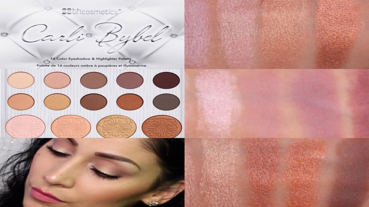 Carli Bybel Palette Review Swatches Tutorial YouTube