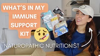 What&#39;s In My IMMUNE SUPPORT Kit 🤧 Naturopathic Nutritionist