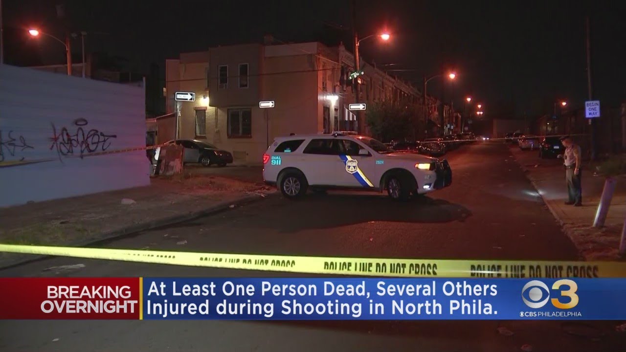 1 dead, several others injured in North Philadelphia shooting - YouTube