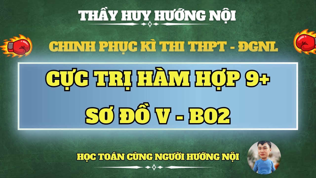 DAY 02 - CỰC TRỊ HÀM HỢP VD VDC 9+ B02 - SƠ ĐỒ V - ÔN 12 CÂU CUỐI 2024 -