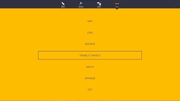 Trimble Field Link - More Menu