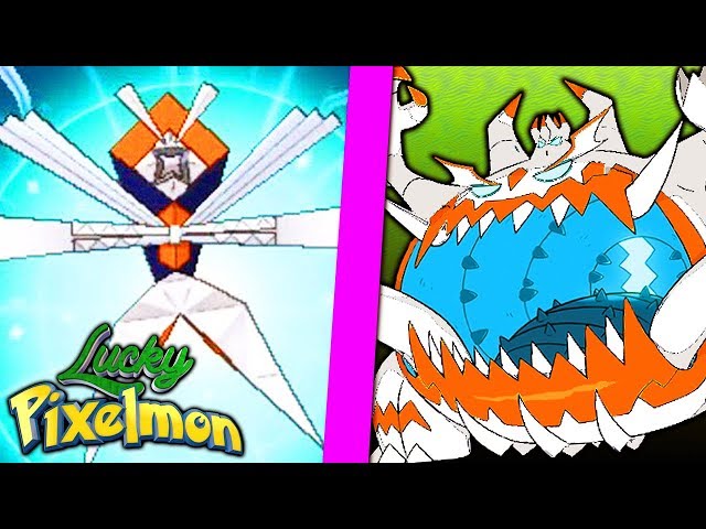 Minecraft Lucky Pixelmon - GUZZLORD SHINY vs KARTANA SHINY ! O MAIOR  POKÉMON DO MUNDO vs O MENOR !! 