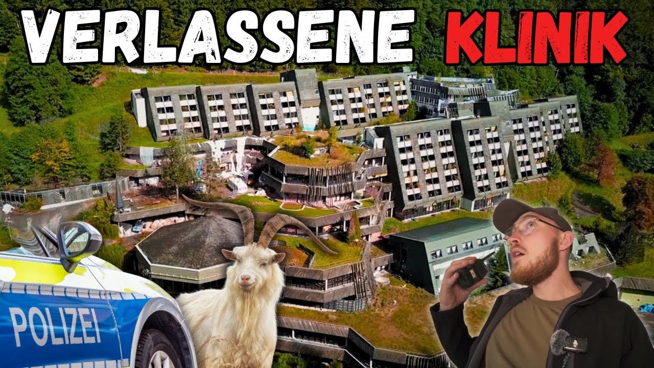 VERLASSENE KLINIK 🏥 Tierrettung und Höhlen + 24h Overnight 🤯| LOST PLACES