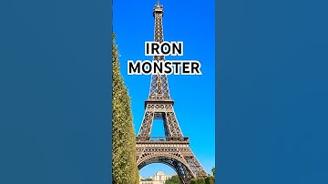 🇫🇷 👉 FUN FACT 🗼 Эйфелева башня в Париже ✨ Железный монстр