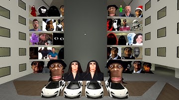 POV HI MY NAME IS AUUGHH ROSHALIA OBUNGA AND UNLIMITED NEXTBOTS GMOD #garrysmod100k   #garrymod