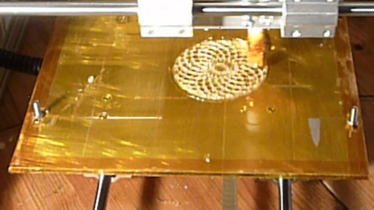 CNCDudez RepStrap 3D Printing frame - First run - YouTube