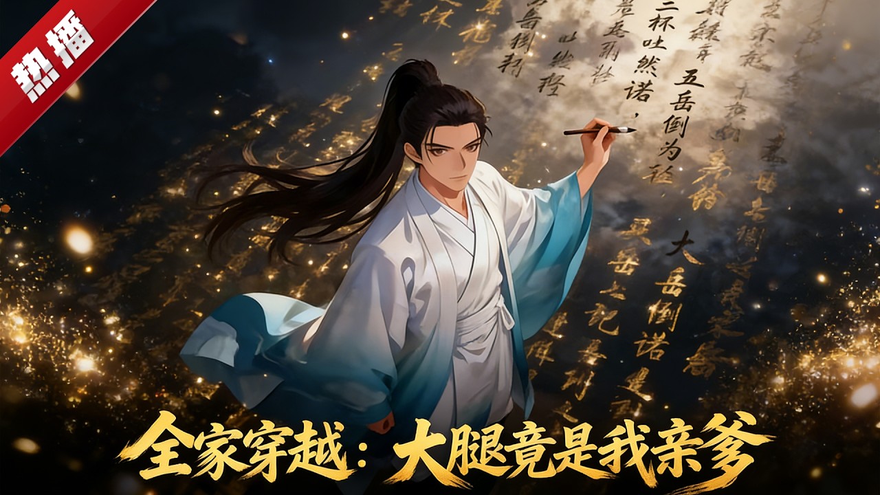 MULTI SUB《全家穿越：大腿竟是我親爹》我穿越成了大周王朝落地即斷頭的廢柴太子。誰知想要我命的暴君、權後和將領，全都是我那現代的戲精家人！ #AI #漫劇 #動漫 #無盡動漫社