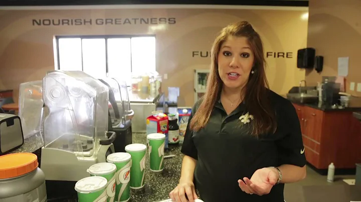 New Orleans Saints nutritionist Jamie Meeks on kee...