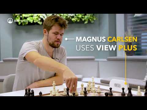 Magnus Carlsen using View Plus | Airthings Masters 2023