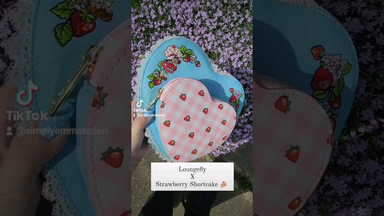 Loungefly x Strawberry Shortcake  Heart Purse! 