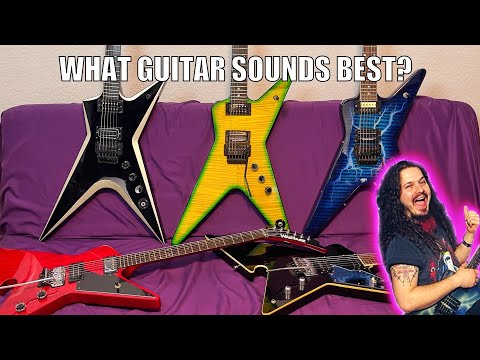 Captivating Tone Comparison: Washburn Dimebag Guitar Collection