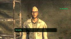 Arcade Gannon with low intelligence, Fallout New Vegas 101 : Arcade Gannon, Fallout: New Vegas - Arcade Gannon Companion Quest - For Auld Lang Syne (Enclave), Recruiting Arcade Gannon w/low INT (Fallout New Vegas), Mix – Arcade Gannon with low intelligence