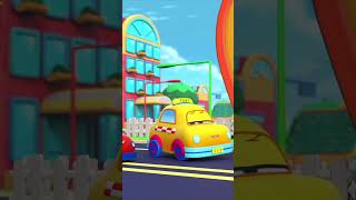 Taksinin Tekerlekleri #shorts #fun #songforkids  #cartoonvideo #wheelsonthetaxi