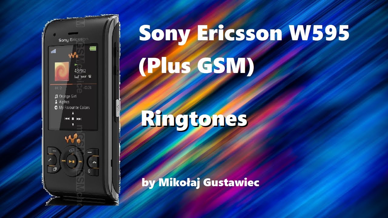 W595 Sony Ericsson W595 (Plus GSM) ringtones - YouTube