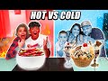 HOT vs COLD FOOD CHALLENGE!