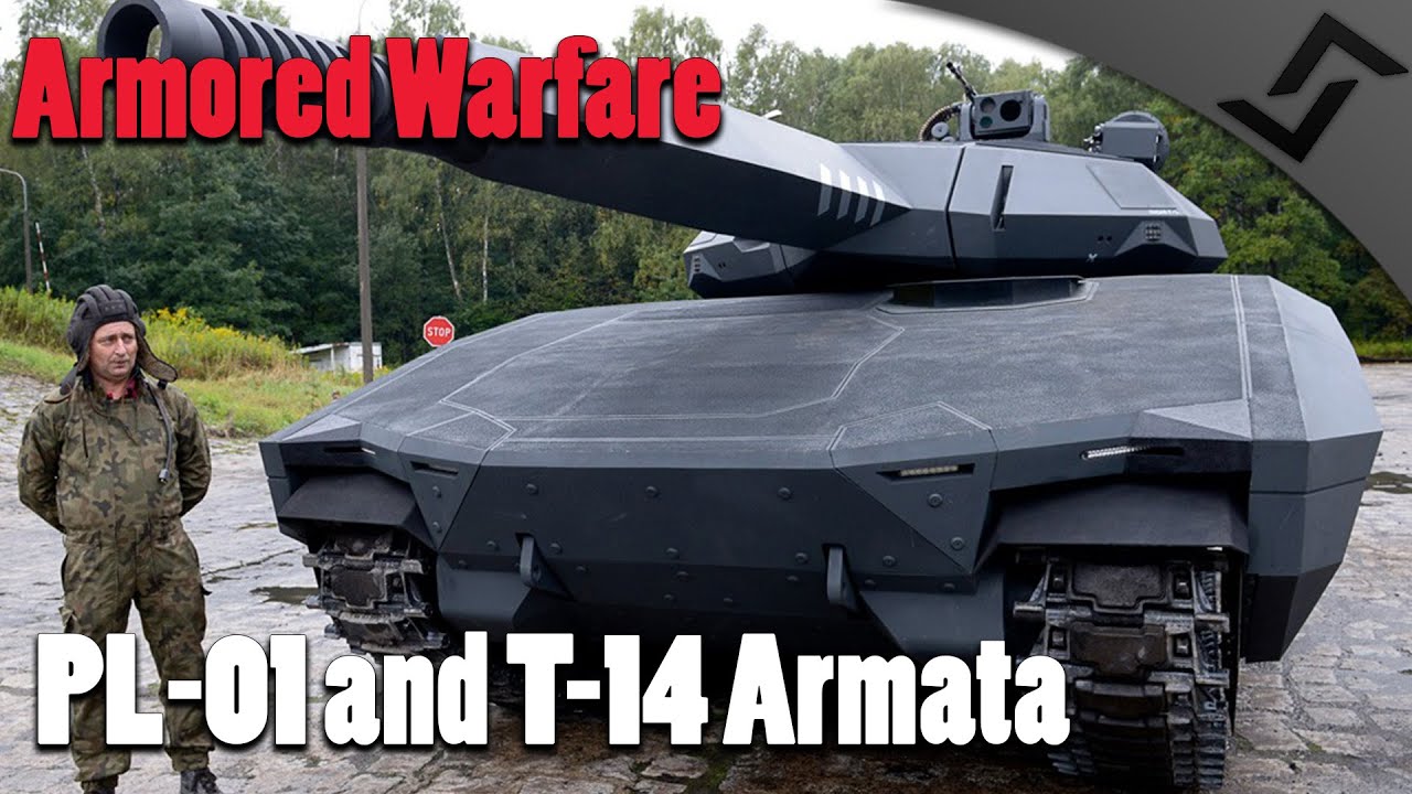 Armored Warfare Quick look at PL01 and T14 Armata YouTube Armored Warfare Quick look at PL01 and T14 Armata YouTube