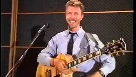 TIN MACHINE ~ I CANT READ  ~ LIVE REHEARSAL 89