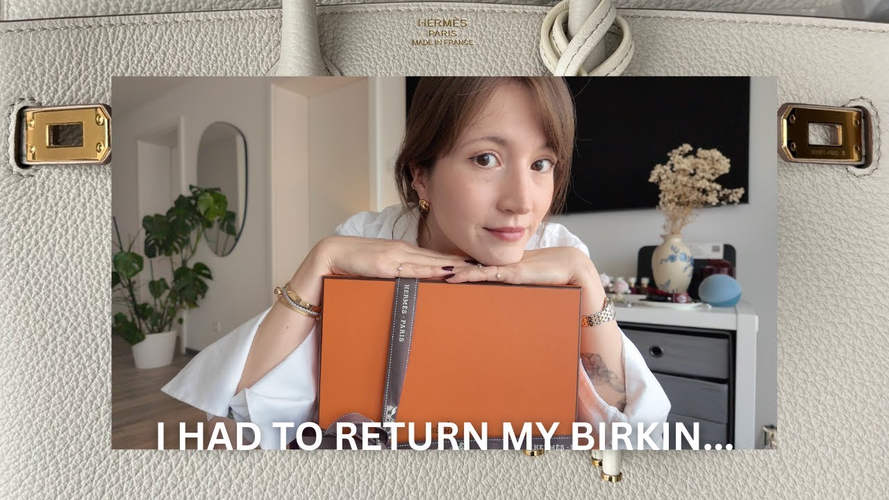 I returned my Hermès Special Order bag… | MY DREAM BIRKIN UNBOXING