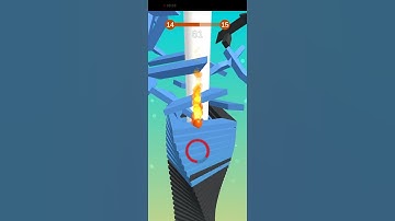 Stack Ball All Level Gameplay Android iOS #shorts