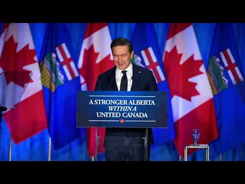 Poilievre urges Albertans to vote to stay in Canada | FULL EDMONTON SPEECH