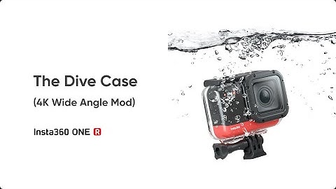 How to Use the 4K Mod Dive Case | Insta360 ONE R Tutorial