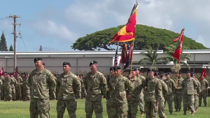 25th Infantry Division Change of Command August 2016
