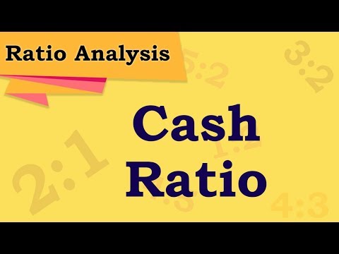 Video: Ano ang ideal na cash ratio?