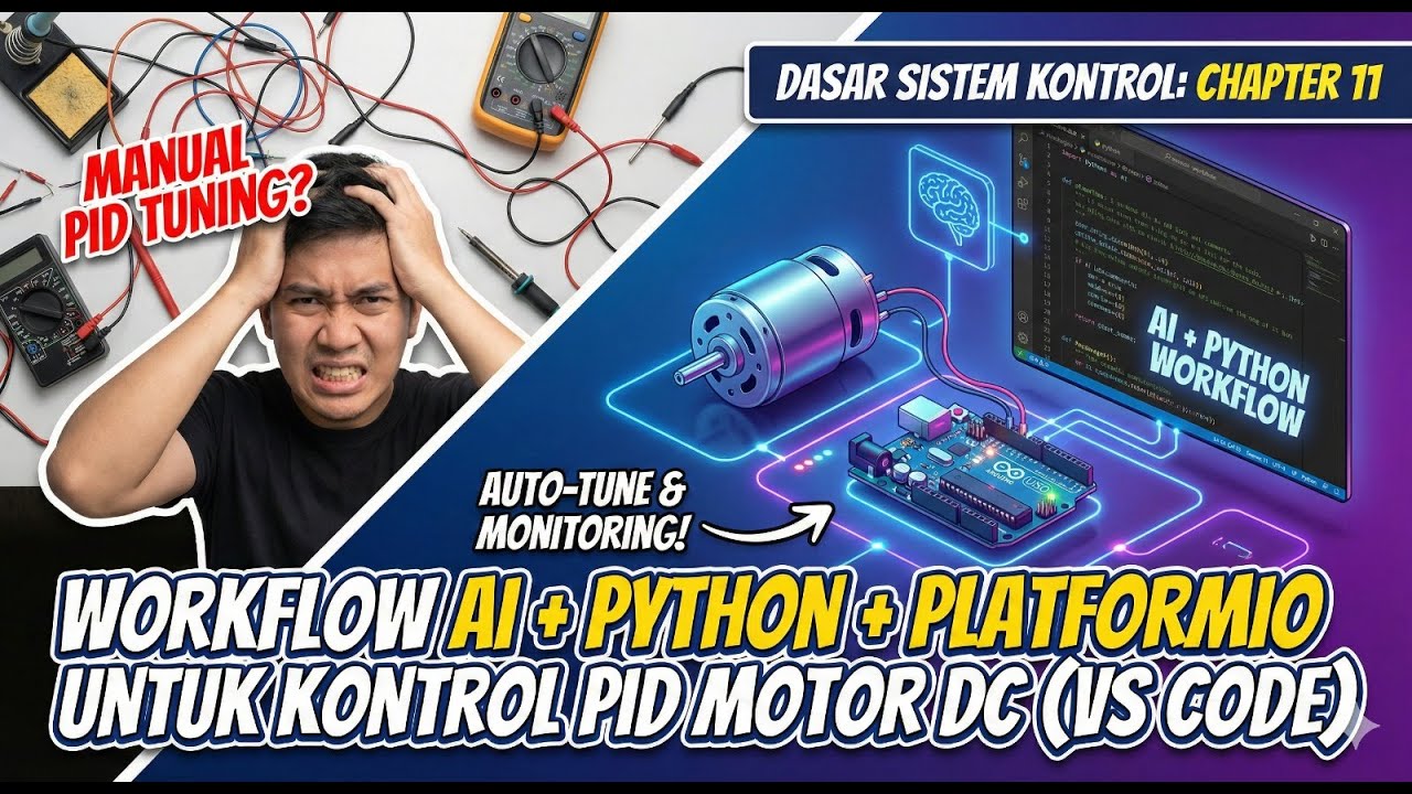 Zd Induction Motor Code Python PDSK #11 WORKFLOW AI + PYTHON + PLATFORMIO UNTUK KONTROL PID MOTOR DC ...