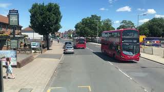 London Buses Route 128 10129 Stagecoach to Claybury Broadway in Ilford (Part 5)