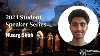 Nisarg Shah presents on Breaking Down Barriers: The Art of Drug Fragmentation | 2024 GHLC at JHU