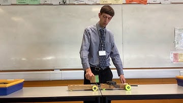 Explosion with dynamics trolleys - unequal masses