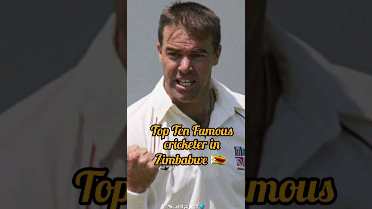 Top Ten Famous cricketer in the Zimbabwe 🇿🇼.
