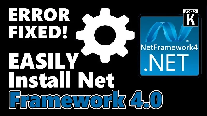 Download and Install Net Framework 4.0 Working 100% [Error Fixed]