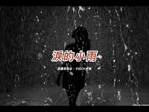 淚的小雨 (鄧麗君版本)(國語)(卡拉OK伴奏)(懷舊金曲)