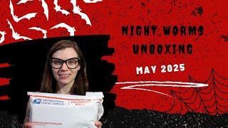 Night Worms Book Box May 2025 Unboxing | Violet Prynne