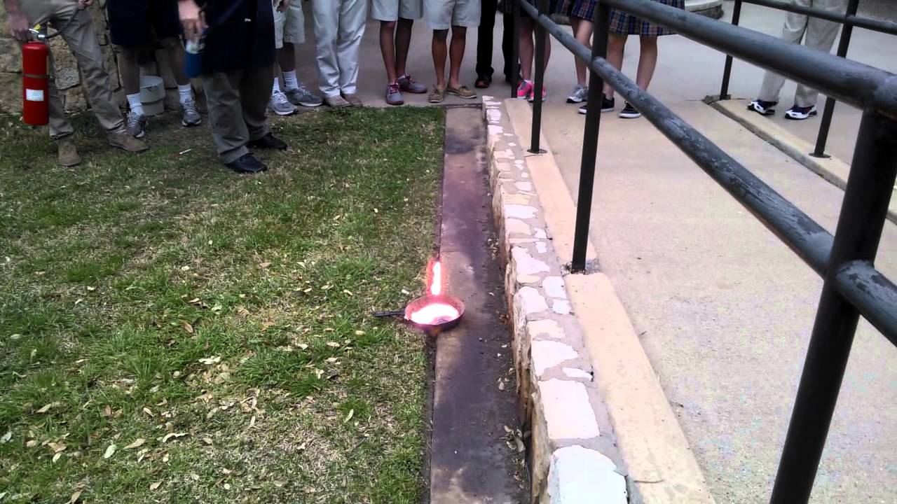 [FWCD Honors Chem - A] Thermite Reaction Demonstration
