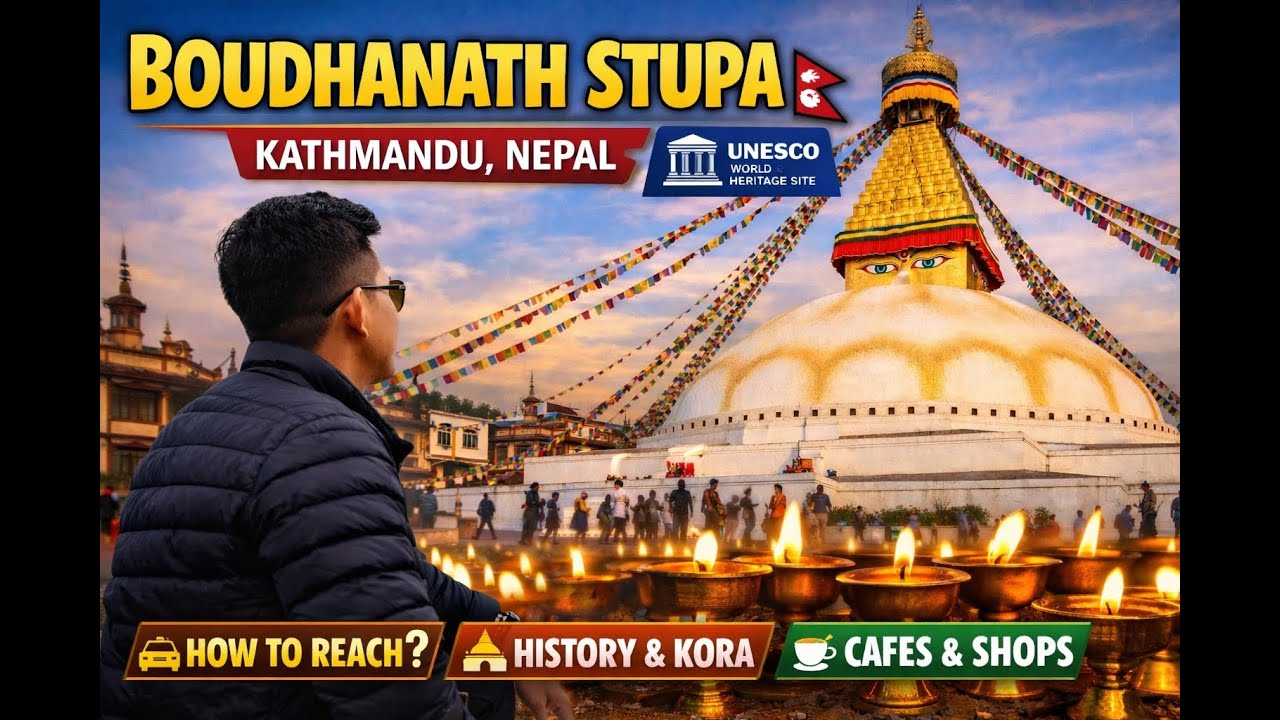 Ступа Боуд-Анатх, Непал | Одна из крупнейших буддийских ступ в мире | Капитан Харка