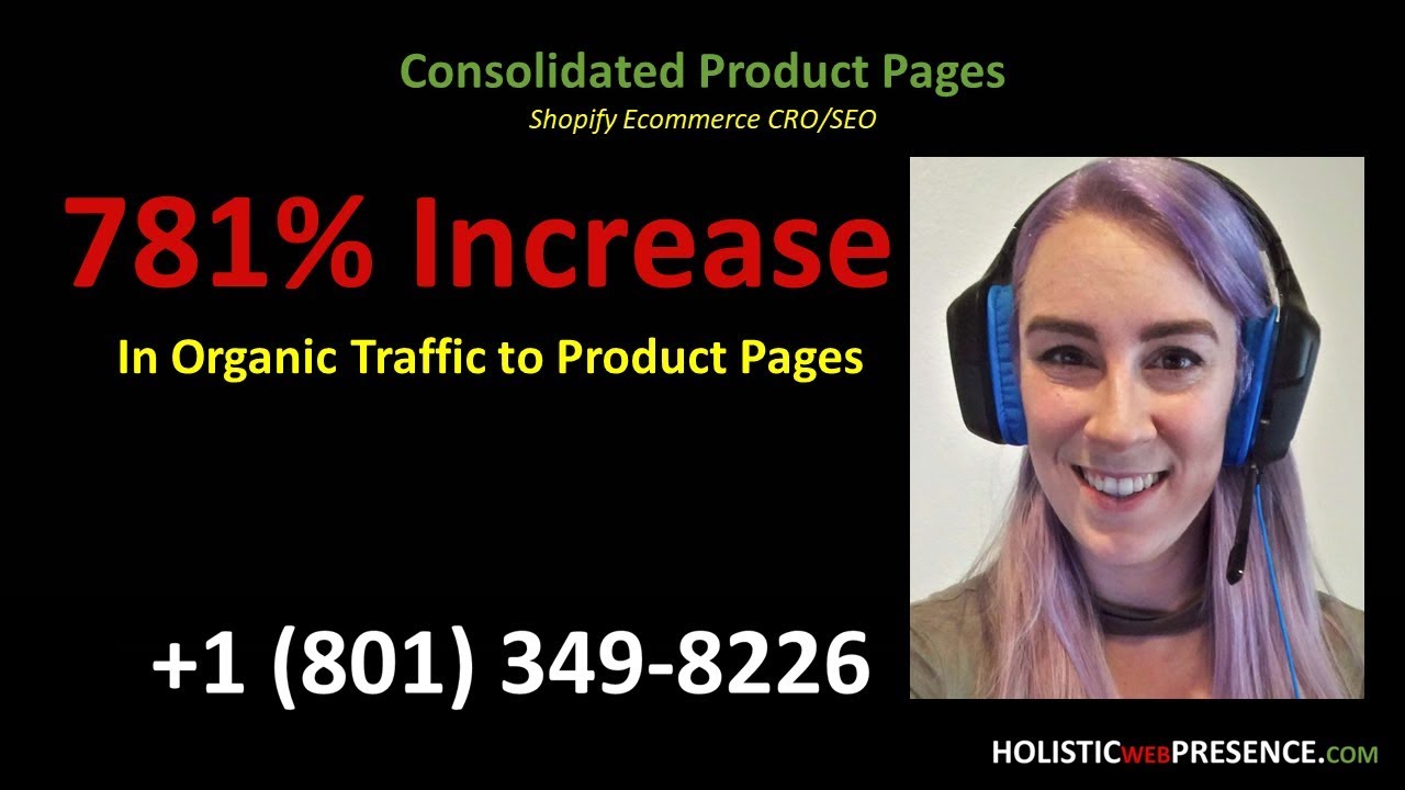 Shopify SEO Ecommerce Organic Ranking Google Analytics Report