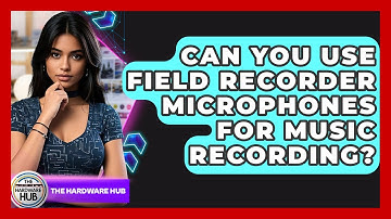 Can You Use Field Recorder Microphones For Music Recording? - The Hardware Hub
